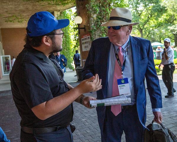 Tom Durkin, Triple Crown, Belmont Stakes, Saratoga, America's Best Racing, horse racing, ABR Tom Durkin, Triple Crown, Belmont Stakes, Saratoga, America's Best Racing, horse racing, ABR